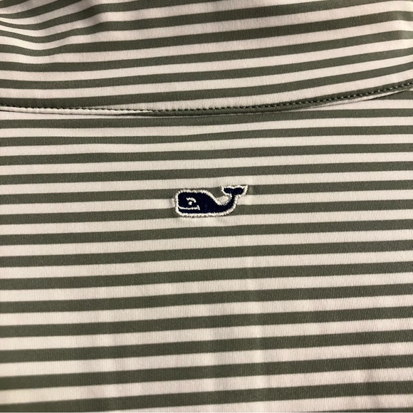 Vineyard Vines-Striped Performance Shep Shirt, in “Sage Olive Stripe.M - Picture 5 of 6